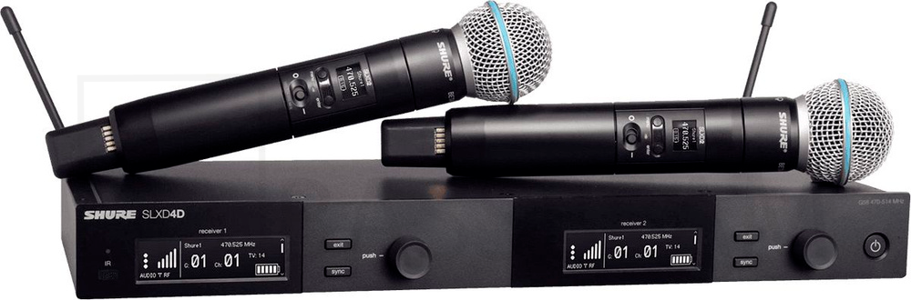 Радио микрофон Shure SLXD24D/BETA58 G60