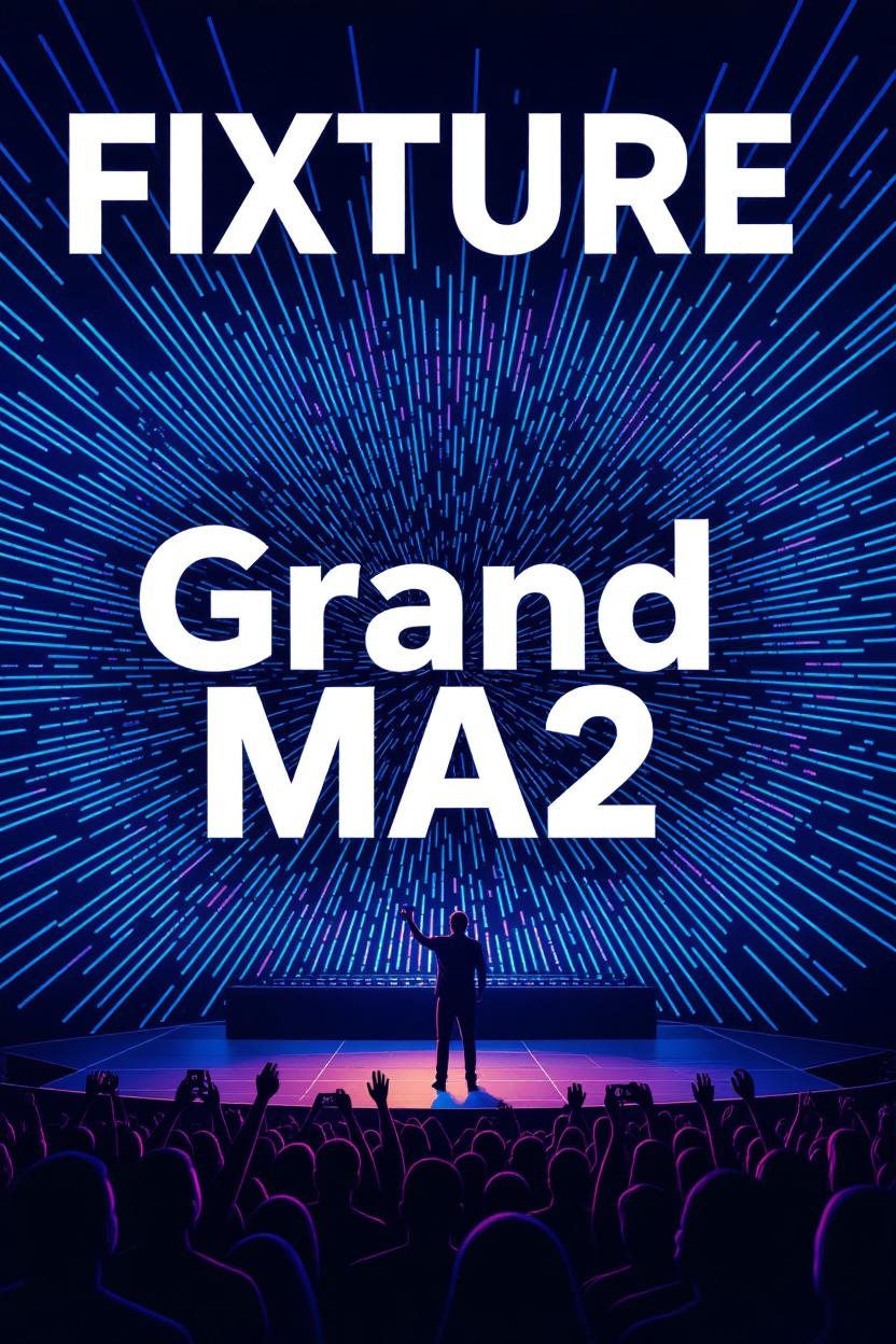 Создание библиотеки прибора Grand MA2 (стандартная fixture)