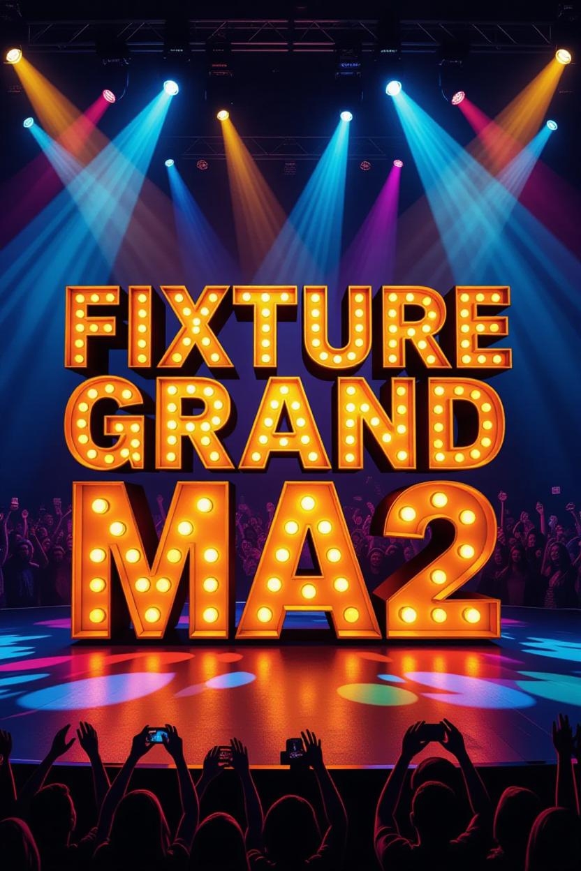 Создание библиотеки прибора Grand MA2 (сложная fixture)