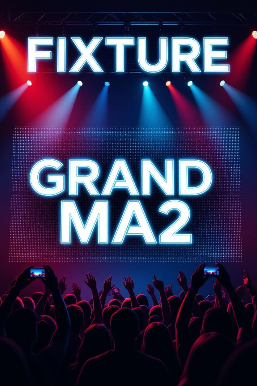 Создание библиотеки прибора Grand MA2 (простая fixture)